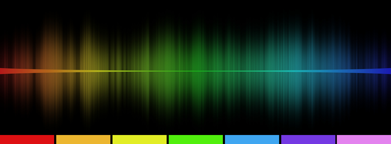 Frequenzen mit Farben Frequencies with colors